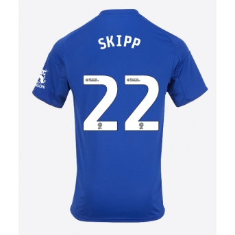 Billige Fotballdrakt Leicester City Oliver Skipp #22 Replika Hjemmedrakt 2025-26 Kortermet